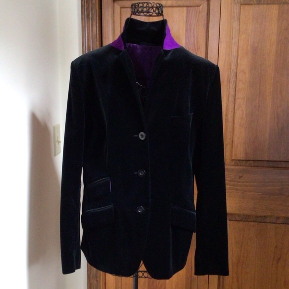 Max kowalsky Jackets & Blazers - Max Kowalsky Velvet Jacket, 46/8